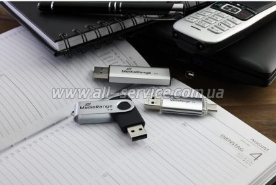 Mediarange 32GB Silver USB 3.0 / Type-C (MR936)