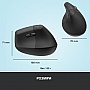  Logitech Lift Vertical Ergonomic Wireless/Bluetooth Graphite (910-006473)