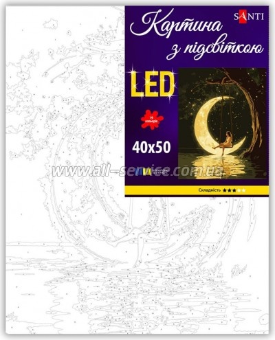 ������� �� ������� Santi ĳ����� �� ����� 40�50�� LED (956667)