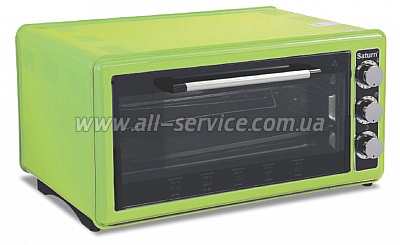 Электрическая печь Saturn ST-EC1074 Green Электрическая печь Saturn ST-EC1074 Green