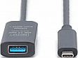 ���� ������ USB 3.2 AF to USB-C 5.0m Gen2 Active 10G Digitus (DA-73113)