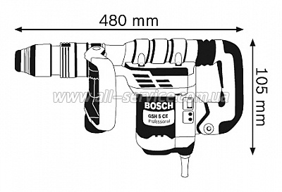   Bosch GSH 5 CE