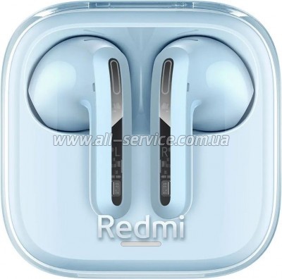 �������� Xiaomi Redmi Buds 6 Active Transparent Blue (1071781)