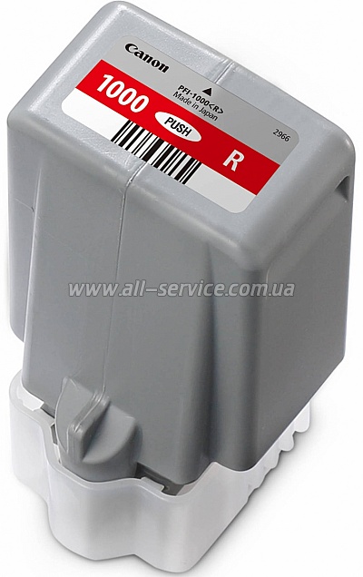  Canon PFI-1000R Red (0554C001)