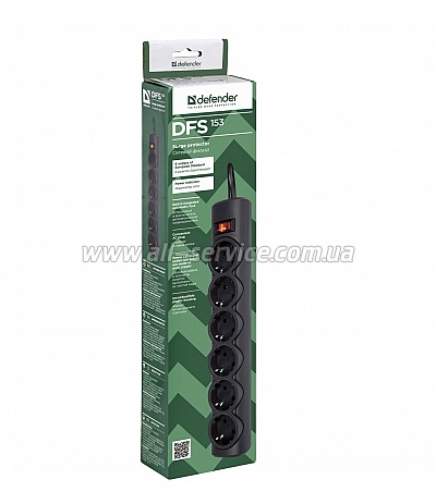   DEFENDER DFS 153 3m 6  black (99495)