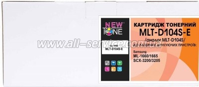 NewTone Samsung ML-1660/ 1665/ SCX-3200/ 3205  MLT-D104S (MLT-D104S-E)