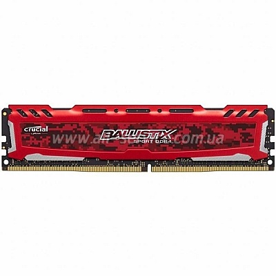 8GB Crucial DDR4 CL16 Unbuffered Ballistix Sport LT (BLS8G4D26BFSEK)