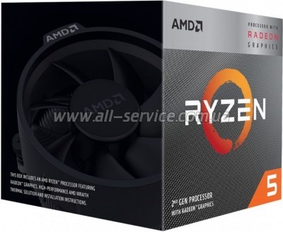  AMD Ryzen 5 3400G (YD3400C5FHBOX)