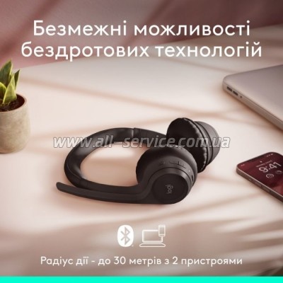  Logitech Zone 300 Bluetooth Graphite (981-001407)