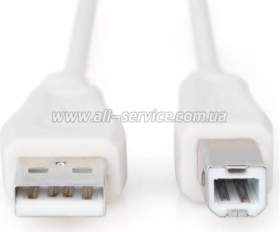 Кабель для принтера Digitus Assmann USB 2.0 AM/BM 3.0m biege (AK-300102-030-E) Кабель для принтера Digitus Assmann USB 2.0 AM/BM 3.0m biege (AK-300102-030-E)