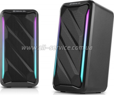   REAL-EL S-130 USB Black (EL121100018)