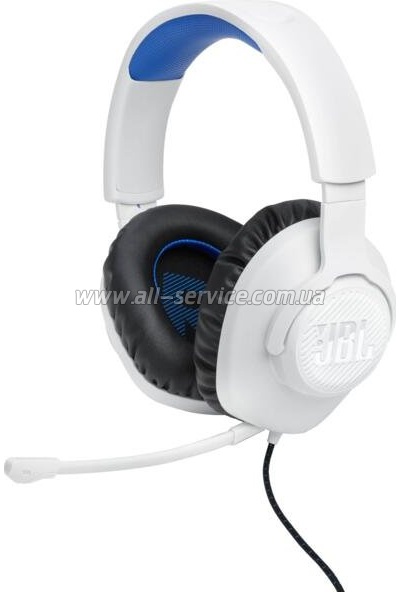  JBL Quantum 100P for PS White (JBLQ100PWHTBLU)