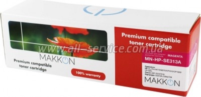  Makkon HP M175/ 200 M275/ CP1012/ CP1020/ CP1025/ Canon LBP-7010/ 7018/ CE313A / 729M magenta (MN-HP-SE313A)
