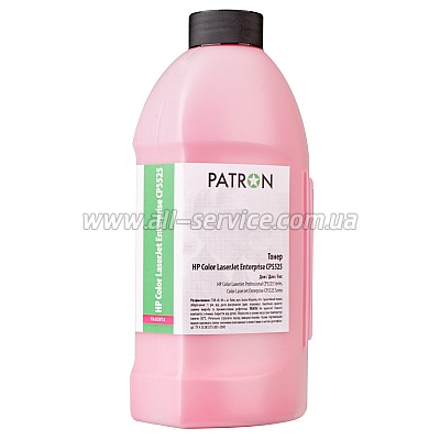 ТОНЕР HP CLJ E CP5525 MAGENTA ФЛАКОН 310 г PATRON ТОНЕР HP CLJ E CP5525 MAGENTA ФЛАКОН 310 г PATRON