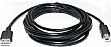 ������ ��� �������� REAL-EL USB 2.0 AM/ BM 2� Pro black (EL123500026)
