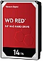  WD 3.5" SATA 3.0 14TB 5400 256MB Red NAS (WD140EFFX)