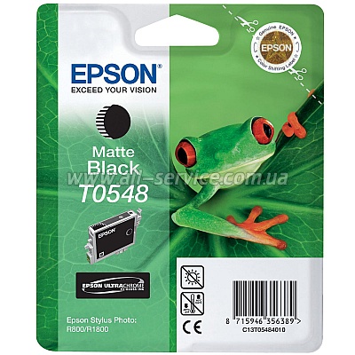 Картридж Epson StPhoto R800/ R1800 matte black (C13T05484010)