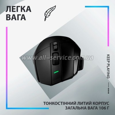 Logitech G502 X Plus Wireless Black (910-006162)