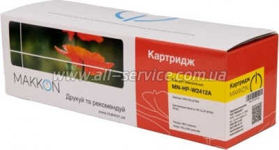 �������� Makkon HP CLJ M182/ M183 ������ W2412A yellow (MN-HP-W2412A)