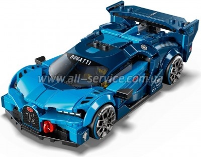 ����������� LEGO Speed Champions ���������� ��������� Bugatti Vision GT Hyper (77253)
