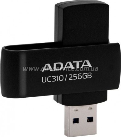  ADATA 256GB UC310 Black USB 3.0 (UC310-256G-RBK)