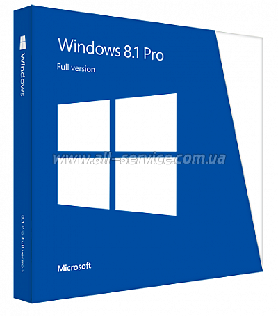  Microsoft Windows 8.1 Pro 64-bit Russian 1pk DVD (FQC-06930)
