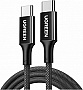 ���� ������ USB-C to USB-C 1.0m PD3.1 240W 480Mbps braided black Ugreen (75731)