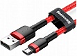 ���� ������ USB 2.0 AM to Micro 5P 1.0m Cafule 2.4A red+red Baseus (CAMKLF-B09)