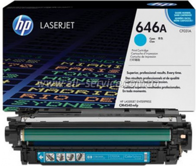 Восстановление картриджа HP 646A HP Color LaserJet CM4540 Cyan (CF031A) Восстановление картриджа HP 646A HP Color LaserJet CM4540 Cyan (CF031A)