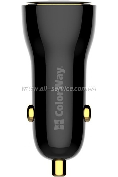 �������� ���������� ColorWay PowerDelivery PPS USB USB-A + USB-C Black (CW-CHA046PD-BK)