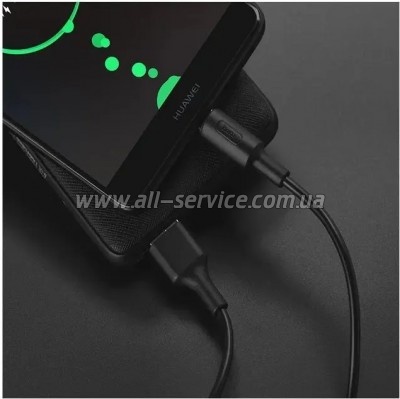 ���� ������ USB 2.0 AM to USB-C 1.0m 2A X25 black HOCO (6957531080145)