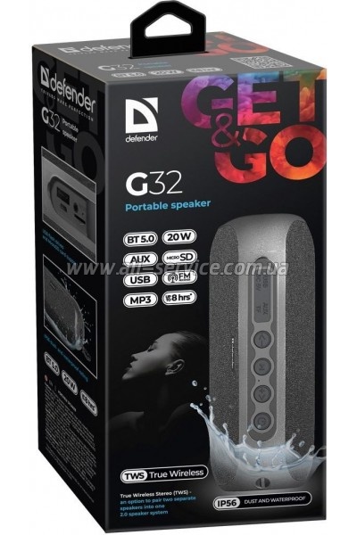   Defender G32 20 Black (65232)