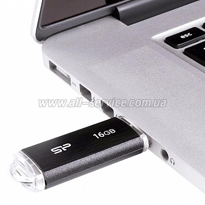  16GB Silicon Power Ultima U02 Black (SP016GBUF2U02V1K)