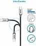 ���� ������ USB-C to USB-C 1.8m USB 2.0 100W Choetech (XCC-1002-GY)
