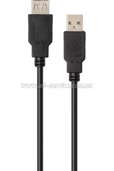 ���� ������ USB 2.0 AM/AF 1.8m Vinga (VCPUSBAMAF1.8BK)