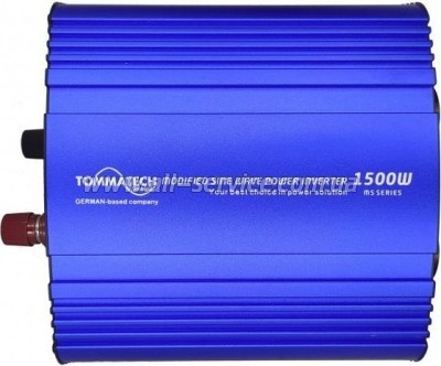   12V/220V MS-1500 1800W, approximate sinusoid, USB, Shuko*2 Tommatech (29446)