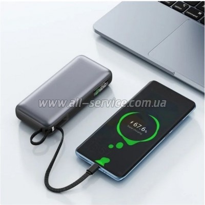   Acefast M22 20000mAh Gray (6974316283904)