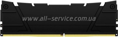 ������ ������ ��� ���������� DDR4 32GB (2x16GB) 3600 MHz Fury Renegade Black Kingston Fury (ex.HyperX) (KF436C16RB12K2/32)