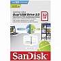  SanDisk 128GB USB 3.0 Ultra Dual Drive m3.0 OTG (SDDD3-128G-G46)