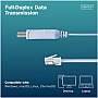 ���� ������ USB AM to RJ45 Ethernet 1.8m FT232RNL black Digitus (DA-70173)