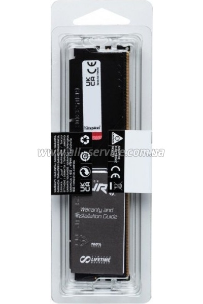     DDR5 16GB 6000 MHz Beast Black XMP Kingston Fury (ex.HyperX) (KF560C30BB-16)