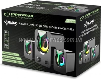   Esperanza Speakers EGS107 RainbowSoprano (EGS107)