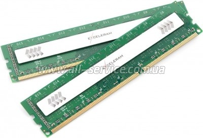 ������ ������ ��� ���������� DDR3 16GB (2x8GB) 1600 MHz Silver Peewee eXceleram (E30166A)