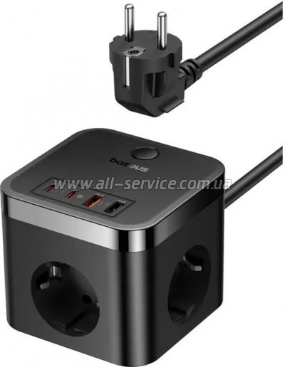 ������� ������ Baseus PowerCombo Cube Power Strip (E00066400117-00)