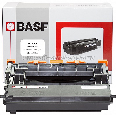 Картридж BASF HP LJ Enterprise M611/ M612/ MFP M634/ M635/ M636 аналог W1470A (BASF-KT-W1470A-WOC) Без чипа Картридж BASF HP LJ Enterprise M611/ M612/ MFP M634/ M635/ M636 аналог W1470A (BASF-KT-W1470A-WOC) Без чипа