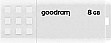  Goodram UME2 8GB USB 2.0 White (UME2-0080W0R11)