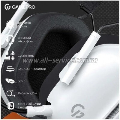 �������� GamePro Genesis Hunter White (HS1350W)