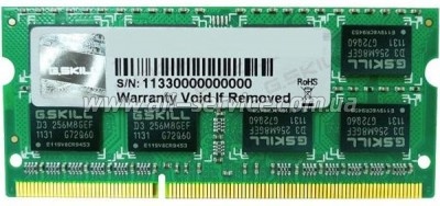 Модуль памяти для ноутбука SoDIMM DDR3L 8GB 1600 MHz G.Skill (F3-1600C11S-8GSL) Модуль памяти для ноутбука SoDIMM DDR3L 8GB 1600 MHz G.Skill (F3-1600C11S-8GSL)