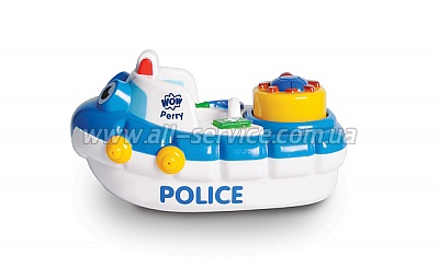  WOW TOYS Police Boat Perry   (10347)