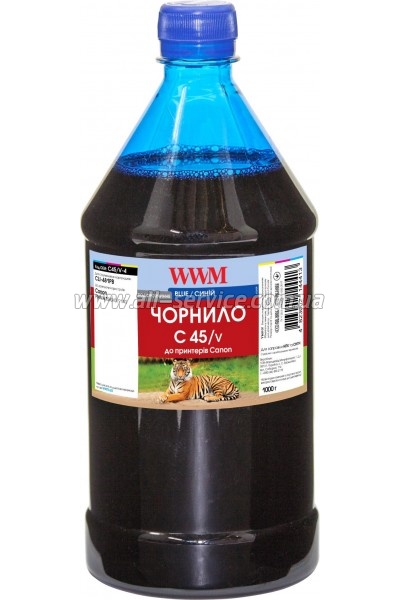 Чернила WWM для Canon CLI-481PB 1000г Blue Водорастворимые (C45/V-4) Чернила WWM для Canon CLI-481PB 1000г Blue Водорастворимые (C45/V-4)